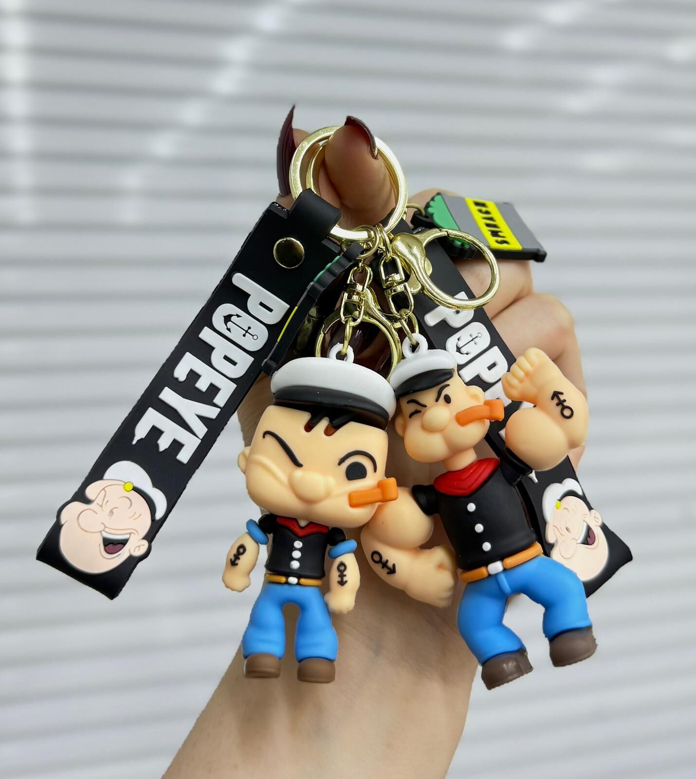 Sevimli Karakterler Silikon Anahtarlık 12 Adet