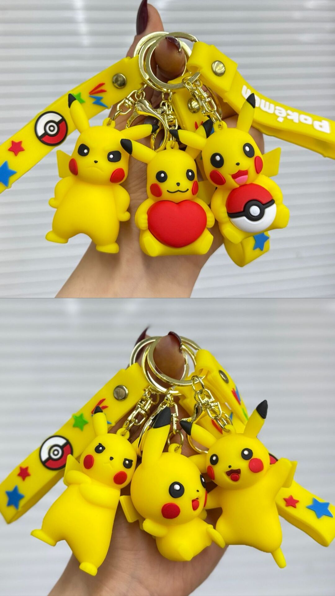 Sevimli Karakterler Silikon Anahtarlık 12 Adet