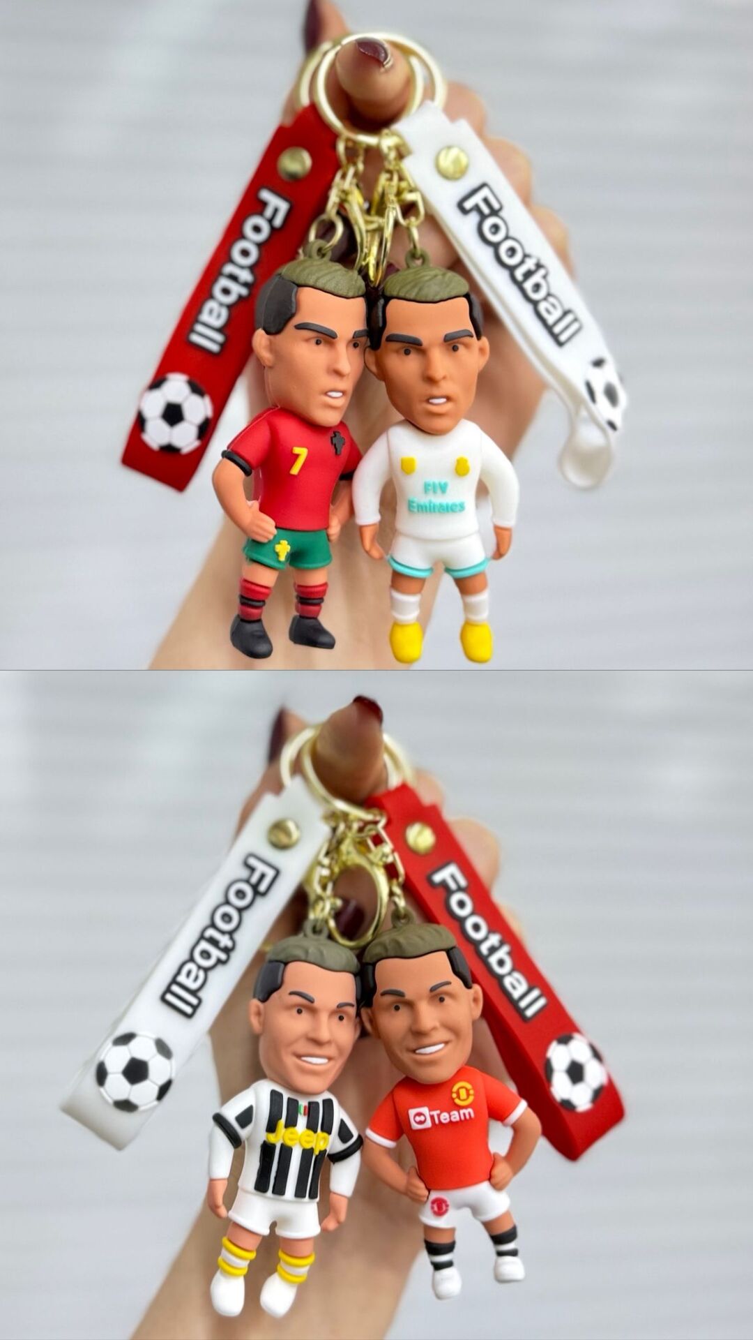 Sevimli Karakterler Silikon Anahtarlık 12 Adet