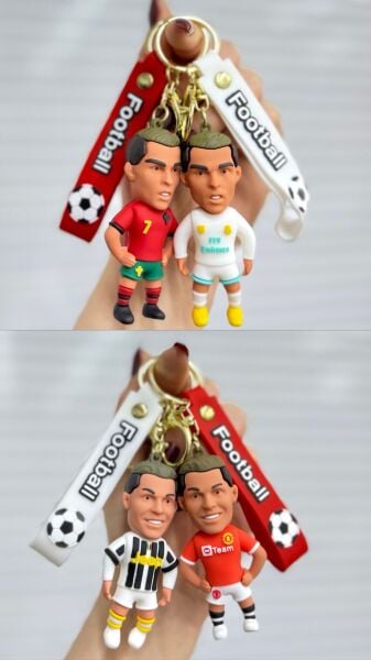 Sevimli Karakterler Silikon Anahtarlık 12 Adet