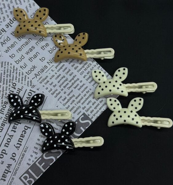 2'li Tavşan Kulaklı Metal Toka 10 Adet