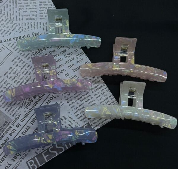 Renkli Desenli Kemik Mandal Toka 12 Adet