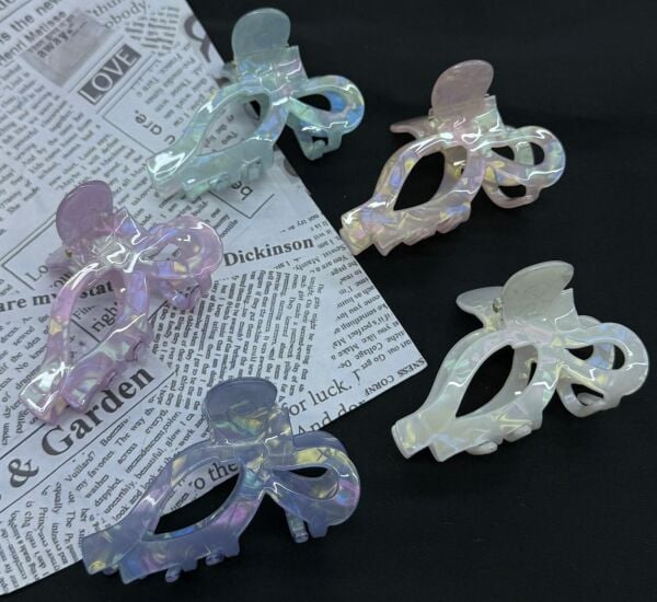 Renkli Desenli Kemik Mandal Toka 12 Adet