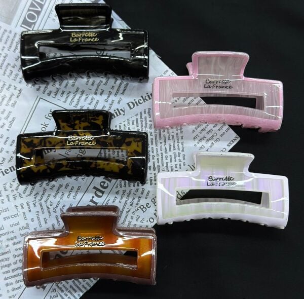 Renkli Desenli Kemik Mandal Toka 12 Adet