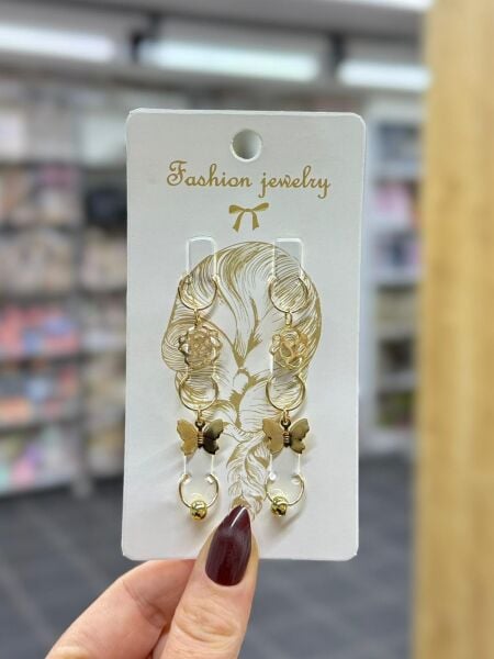 6'li Saç Küpesi Toka 12 Adet