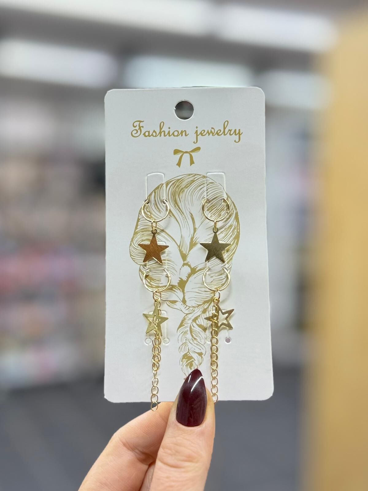 4'lü Saç Küpesi Toka 12 Adet