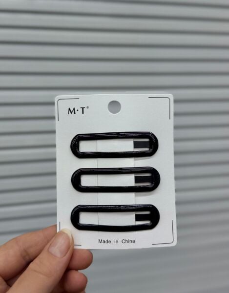3'lü Metal Çıt Çıtlı Yan toka