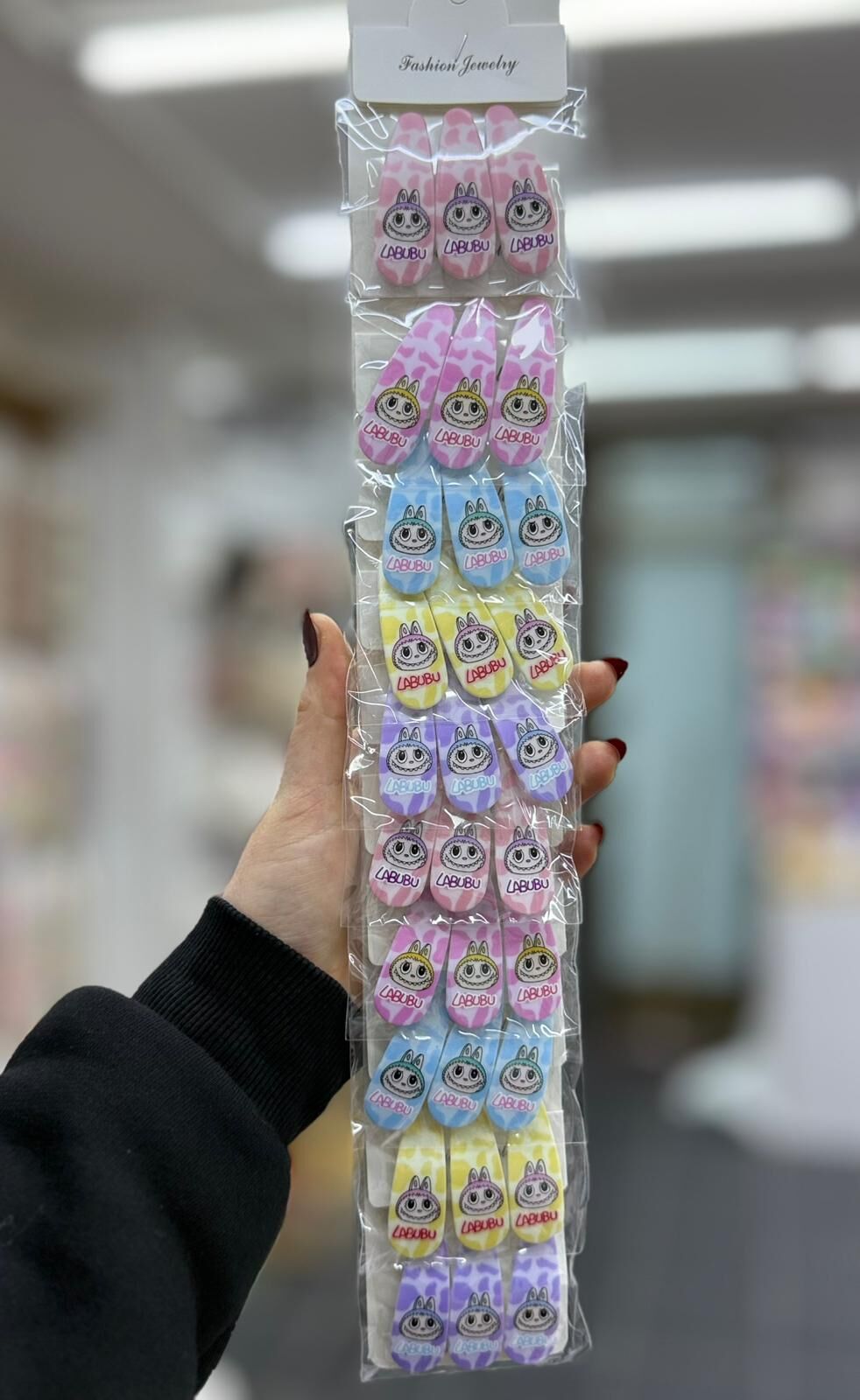 3'lü Sevimli Karakter Klips Toka 10 Adet