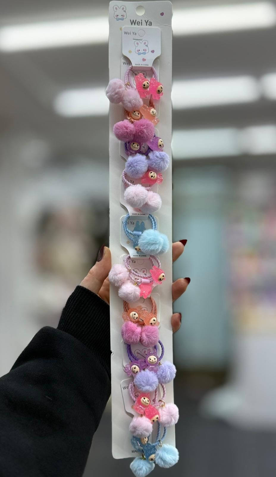 2'li Sevimli Karakterli Lastik Toka 10 Adet