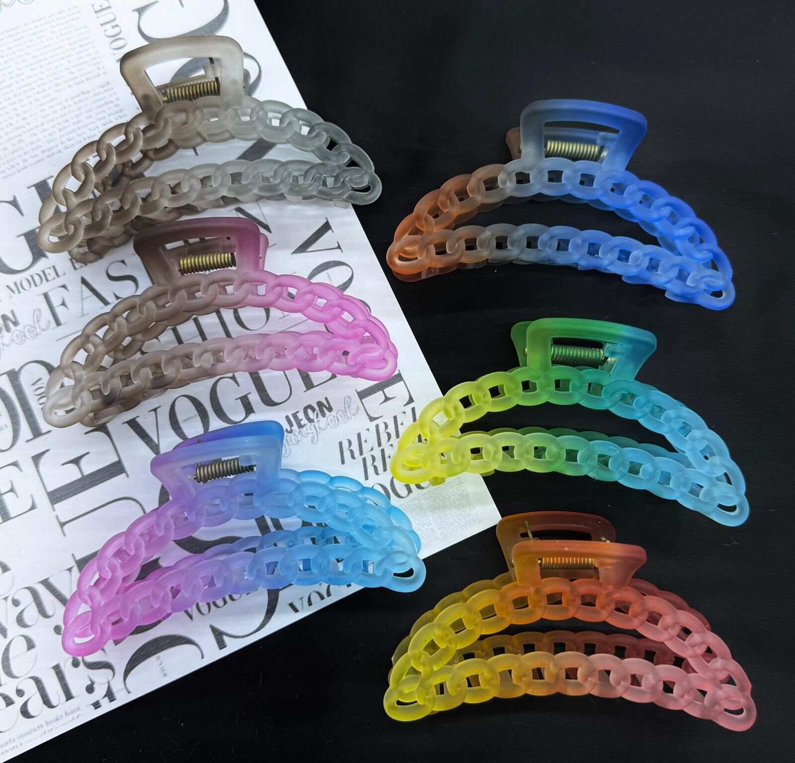 Zincir Desenli Mandal Toka 12 Adet