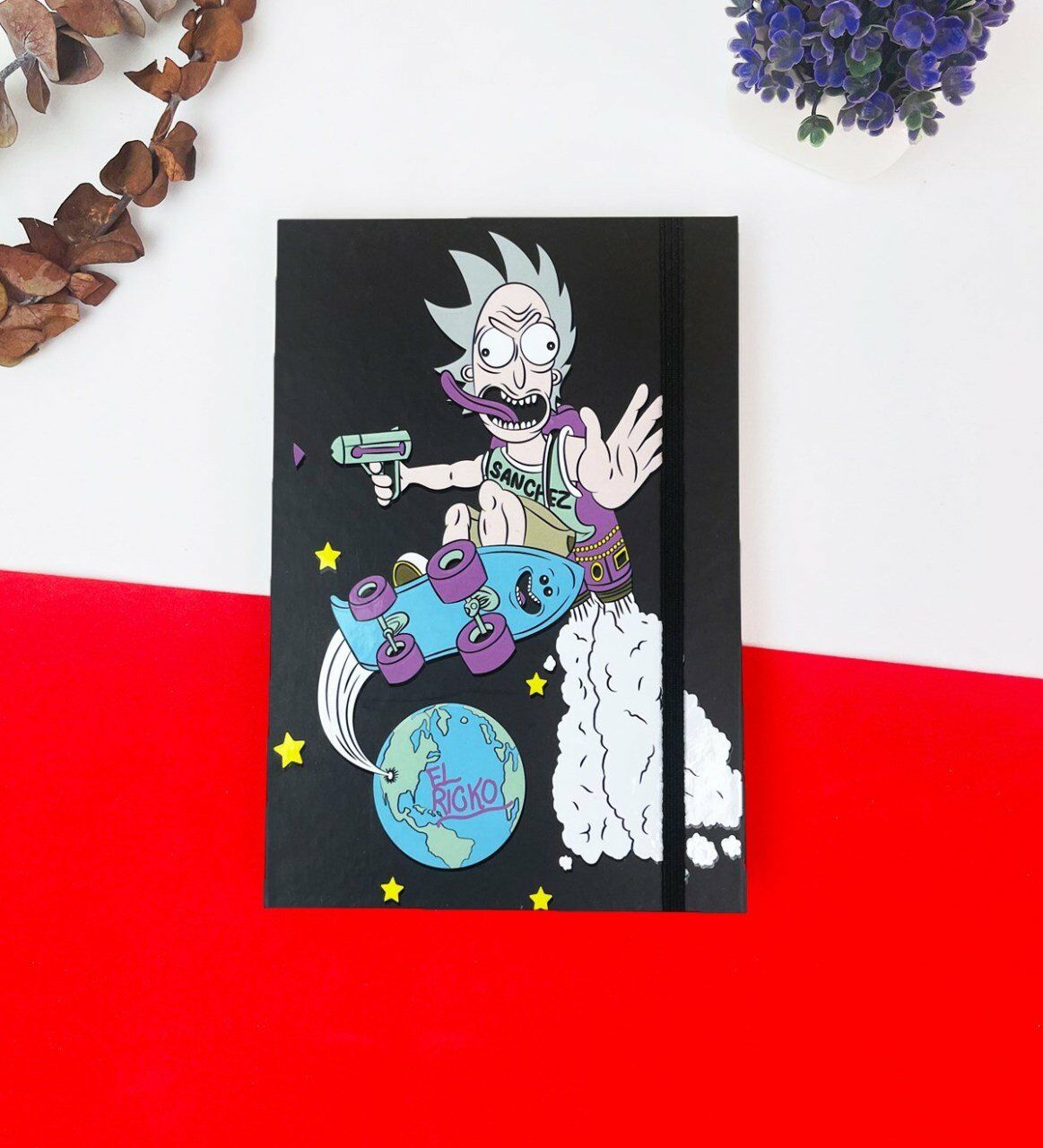 El Ricko Tasarımlı Lastikli Defter