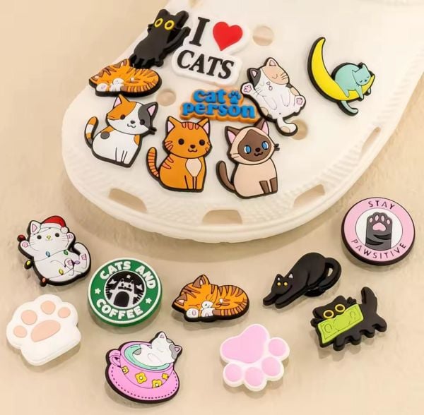 Karma Desenli Crocs Terlik Süsü 100 Adet