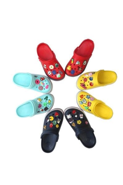 Karma Desenli Crocs Terlik Süsü 1000 Adet