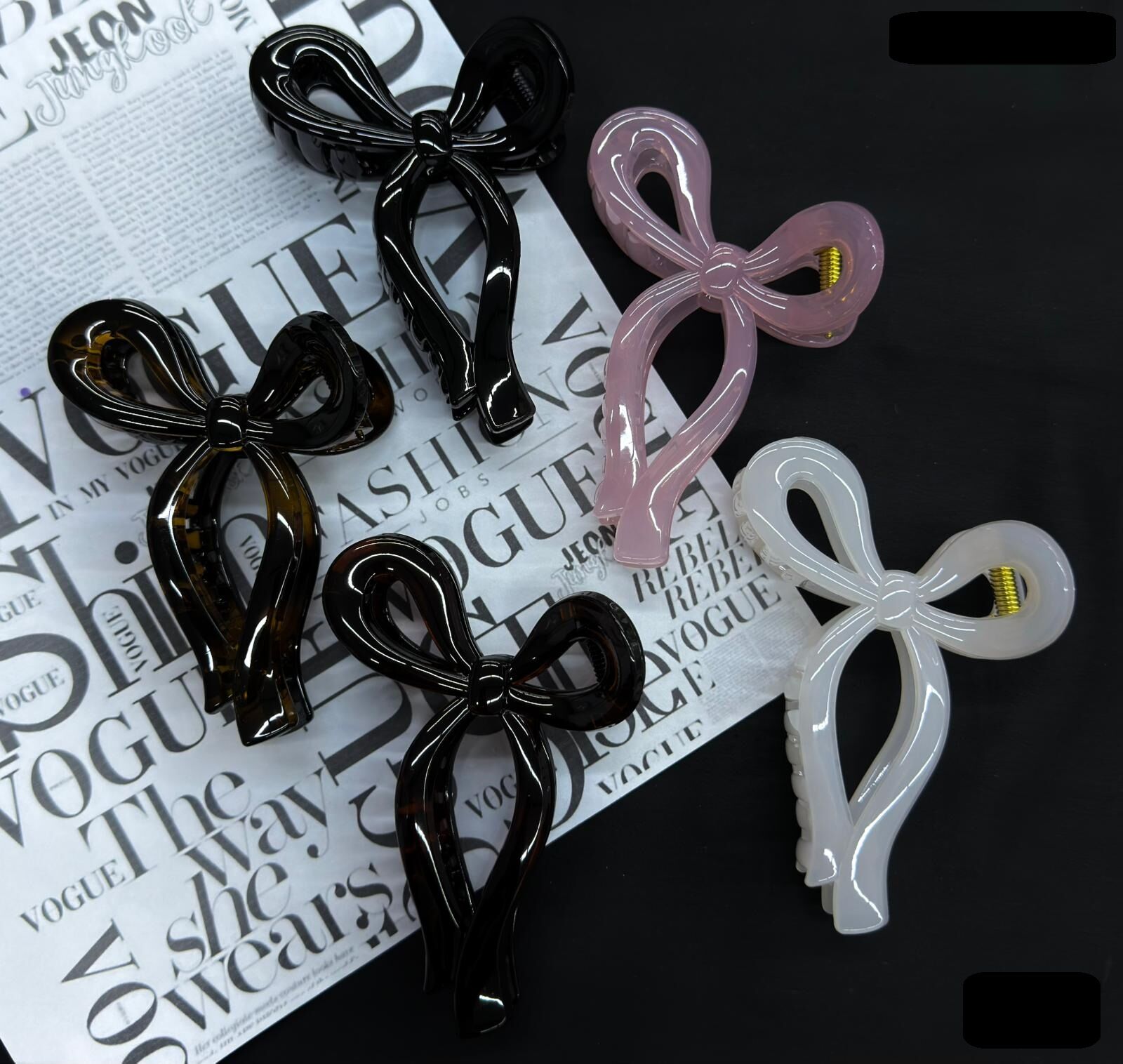 Fiyonk Desen Kemik  Mandal Toka 12 Adet