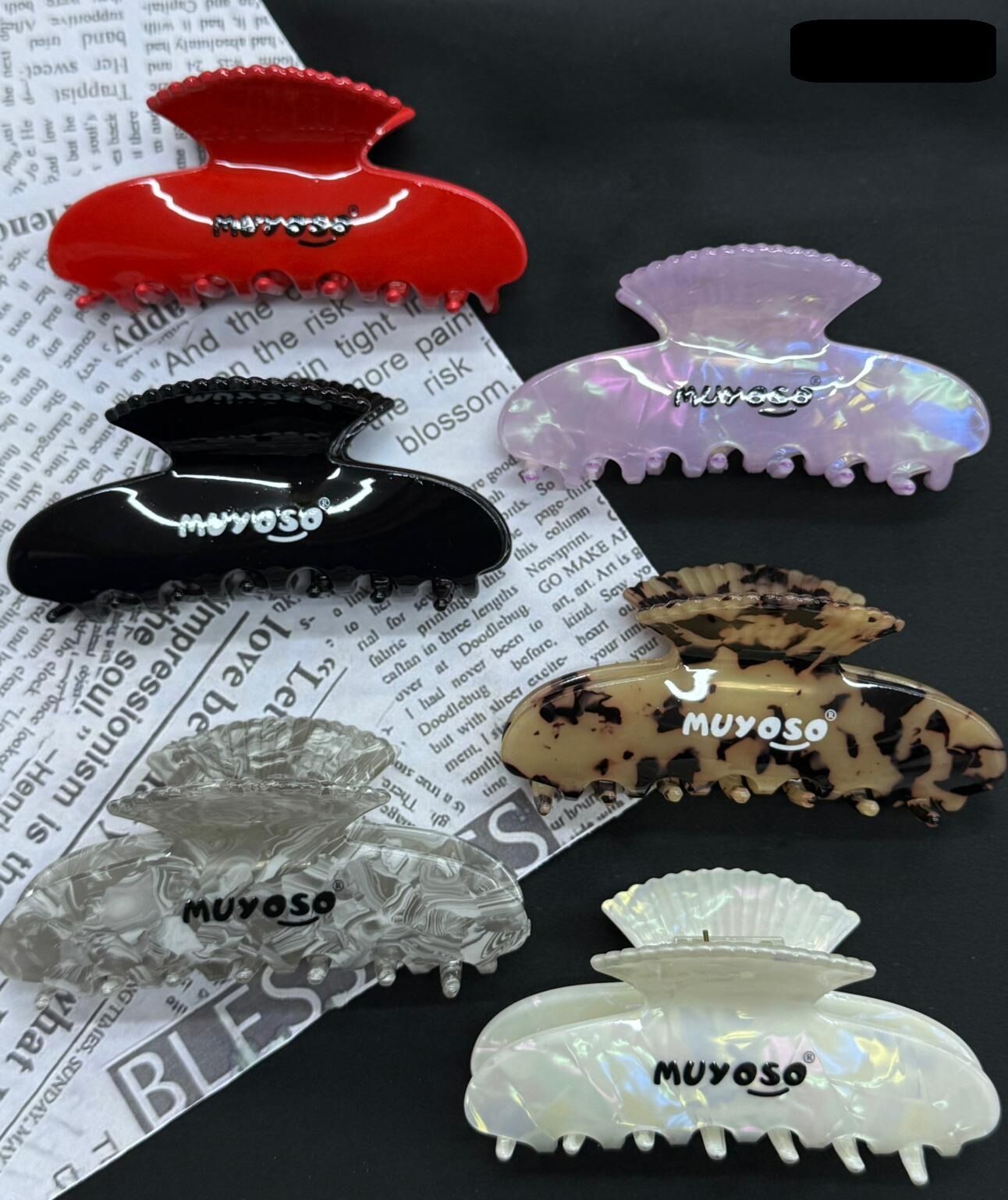 Özel Seri Kemik  Mandal Toka 12 Adet