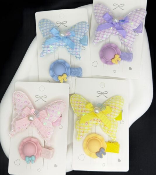 2'li Klipsli Çocuk Toka 12 Adet