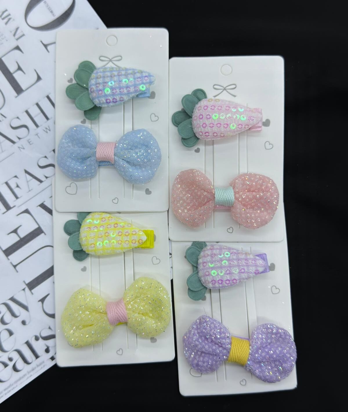 2'li Klipsli Çocuk Toka 12 Adet