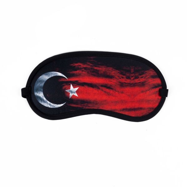 Bayrak Tasarımlı Uyku Bandı