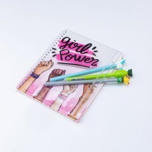 Girl Power Çantalı Defter