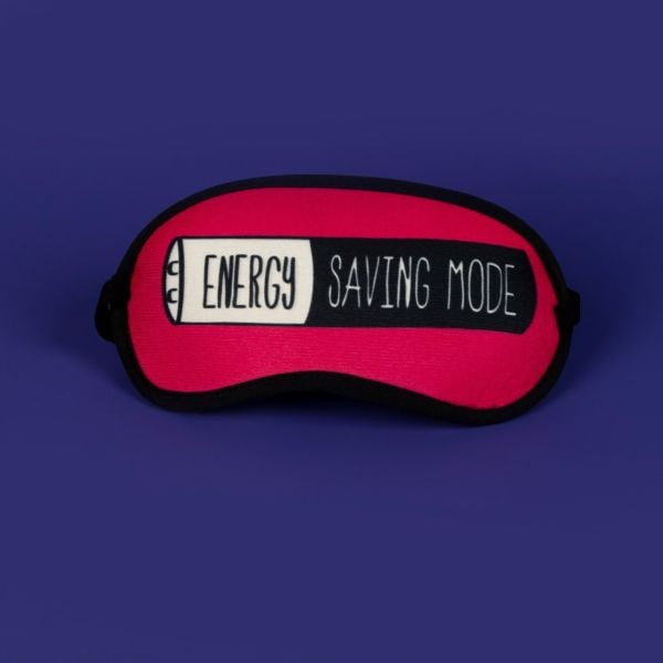 Energy Saving Mode Yazılı Tasarımlı Uyku Bandı