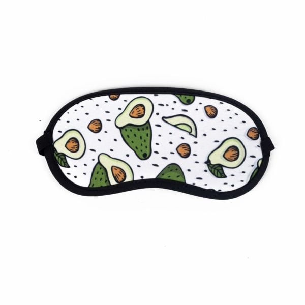 Avokado Tasarımlı Uyku Bandı