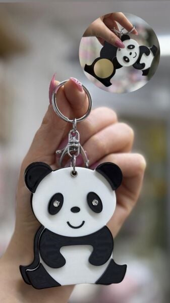 Sevimli Panda Şekilli Kemik Ayna