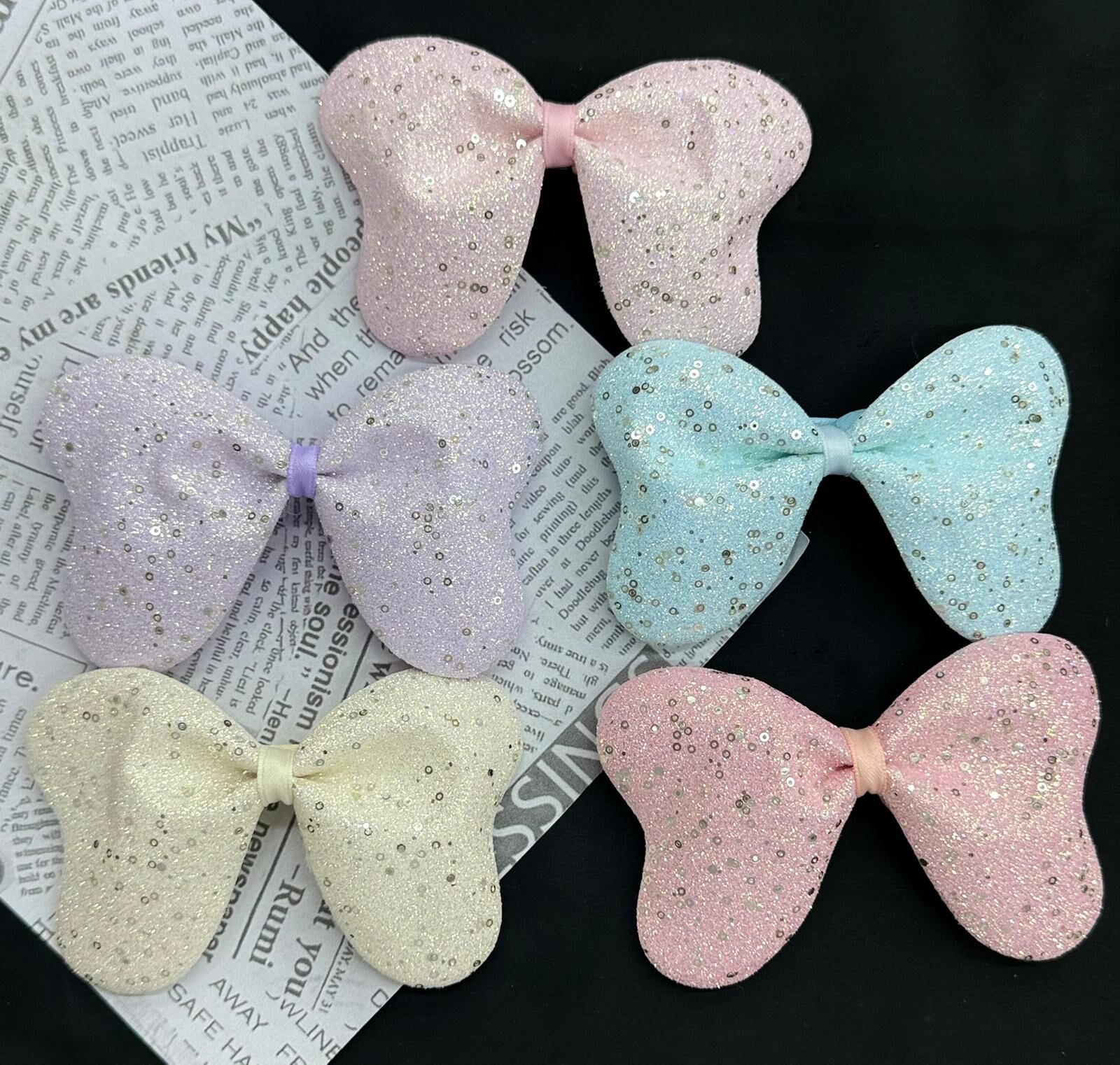 Fiyonk Desen Klips Toka 10 Adet