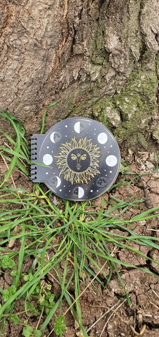 Tarot Tasarımlı Şekilli Defter