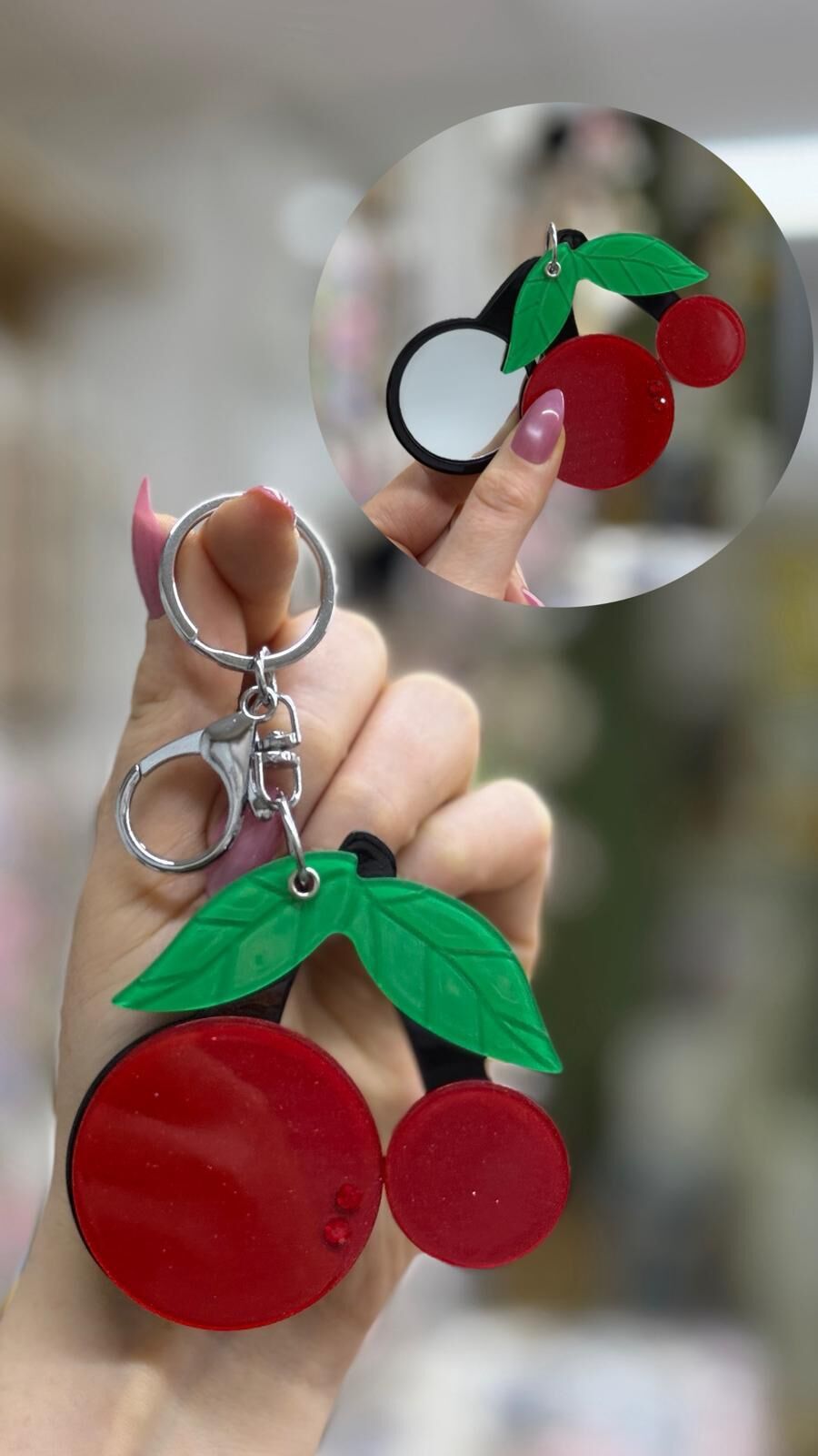 Kiraz Şekilli Kemik Ayna