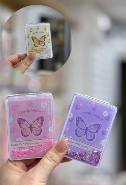 Sulu İçi sim Detaylı Ayna 12 Adet Sulu Ayna 12 Adet