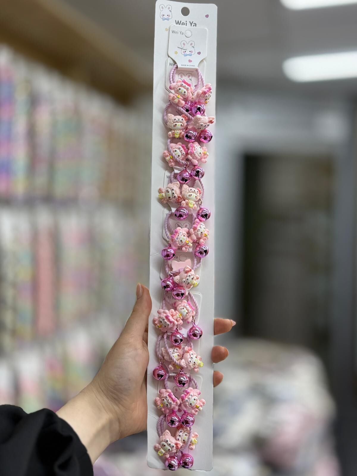 2'li Sevimli Karakterli Lastik Toka 10 Adet