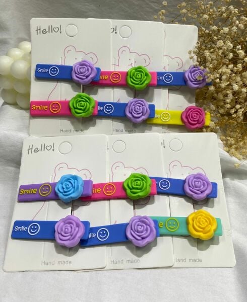 2 li Güllü Çocuk Tokası 12 li Paket