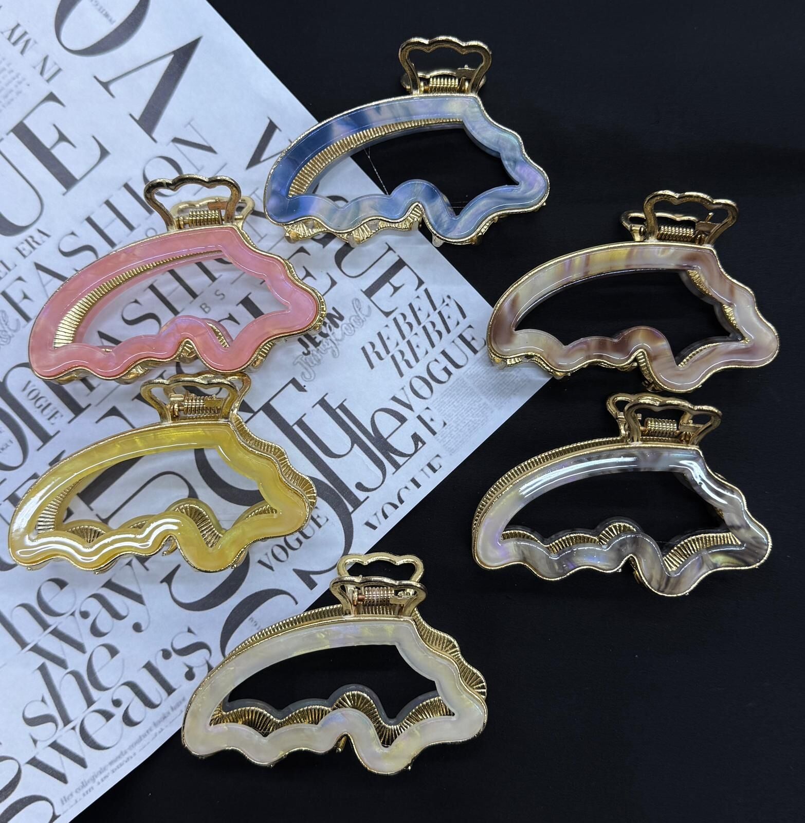 Sedef Model  Metal Mandal Toka 12 Adet