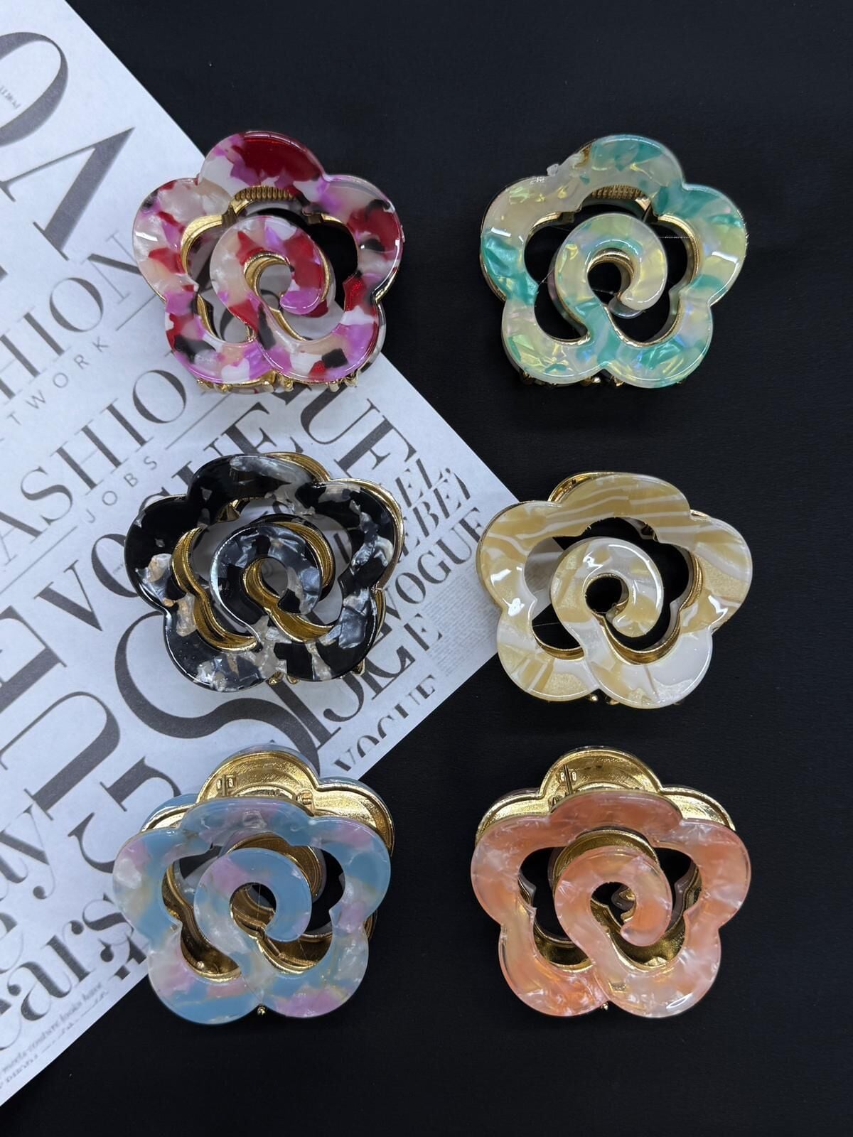 Sedef Model  Metal Mandal Toka 12 Adet