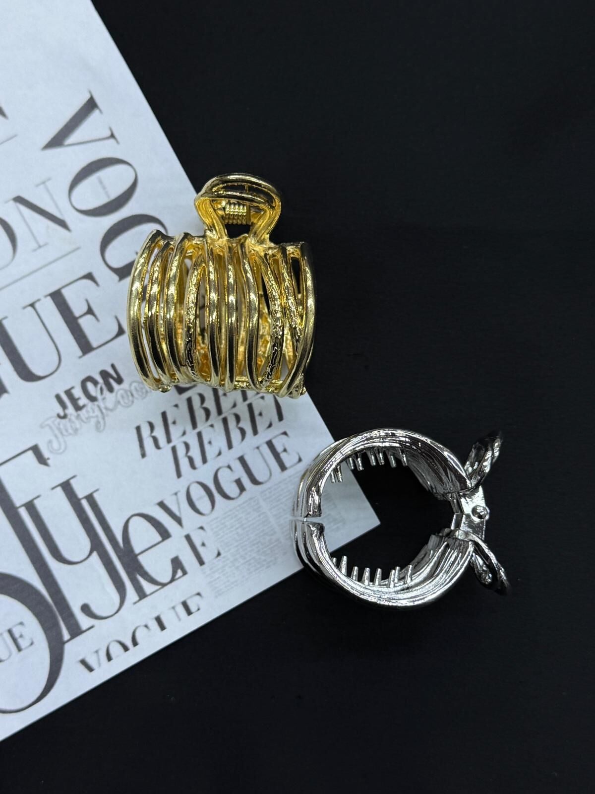 Metal Küçük Saç Tokası 12 Adet