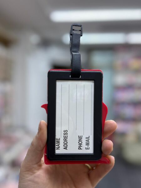 Sevimli Valiz Etiketi Silikon Bagaj Etiketi Bavul Etiket