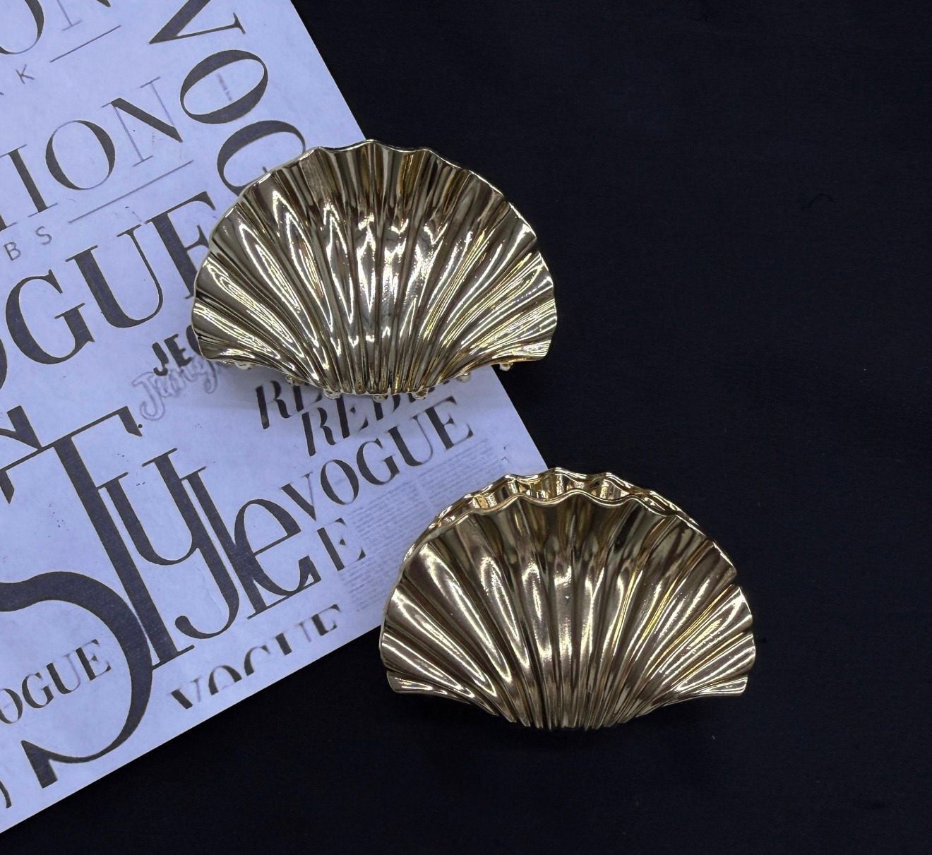 Metal Mandal  Saç Tokası