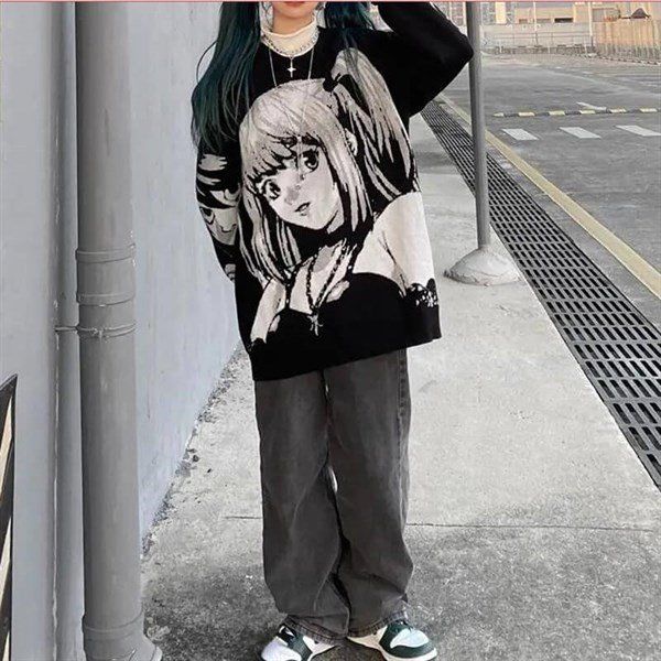 Anime Death Note Misa Oversize Kazak