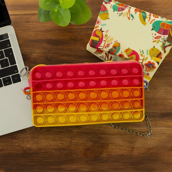 Gökkuşağı Popit Çanta