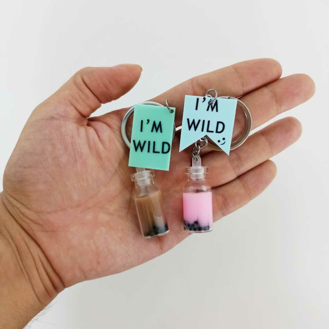 I'm Wild Cam Şişe Anahtarlık