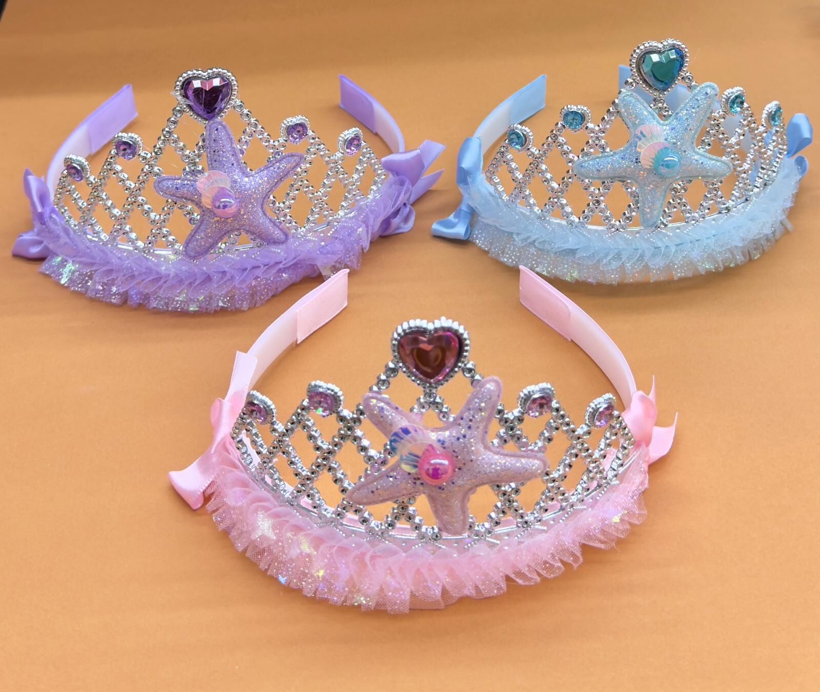 Deniz Yıldızı Çocuk Taçı 12 Adet