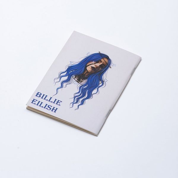 Billie Eilish Baskılı Not Defteri