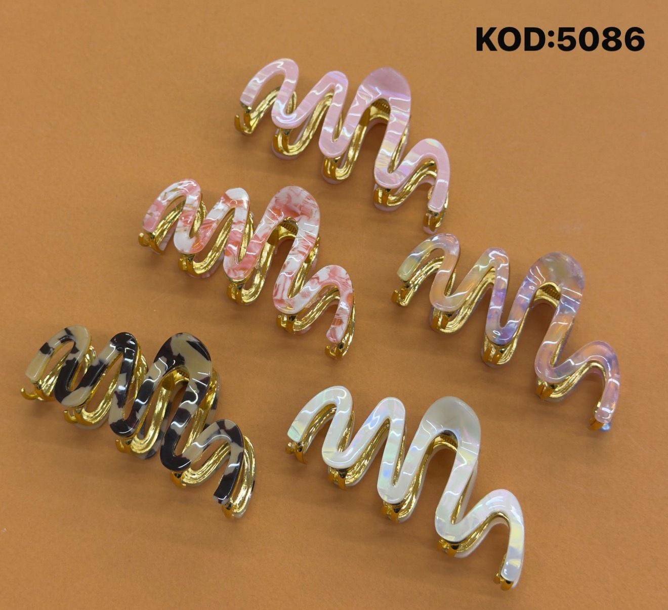 Kemik Model  Metal Mandal Toka 12 Adet