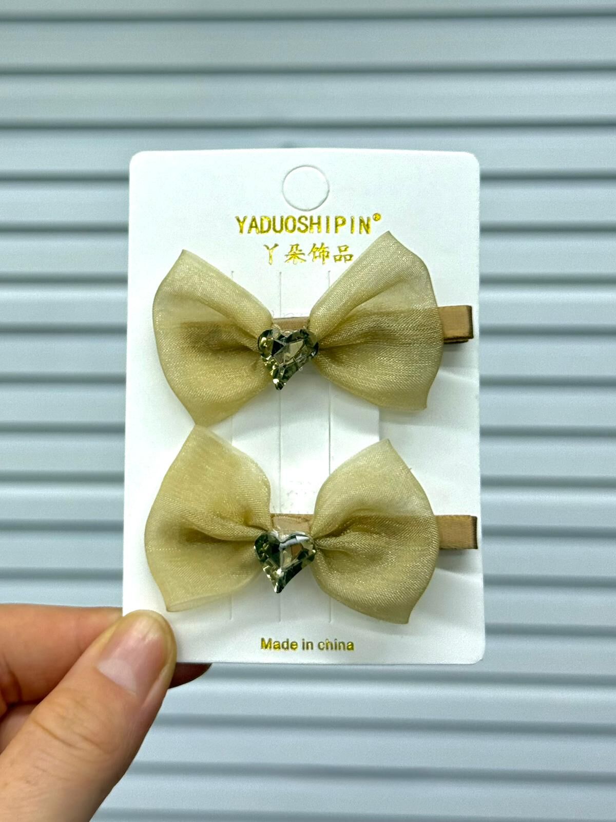 2''li Tüllü Fiyonk Klips Toka