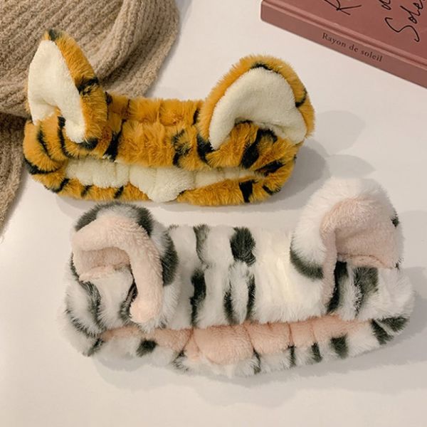 Leopar ve Zebra Desen Saç Bandı 12 Adet