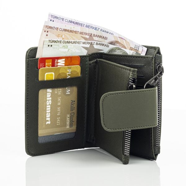 Yeşil Kadın Cüzdanı