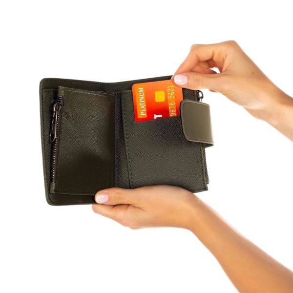 Yeşil Kadın Cüzdanı