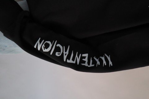 Siyah Kapüşonlu Alien Sweatshirt L