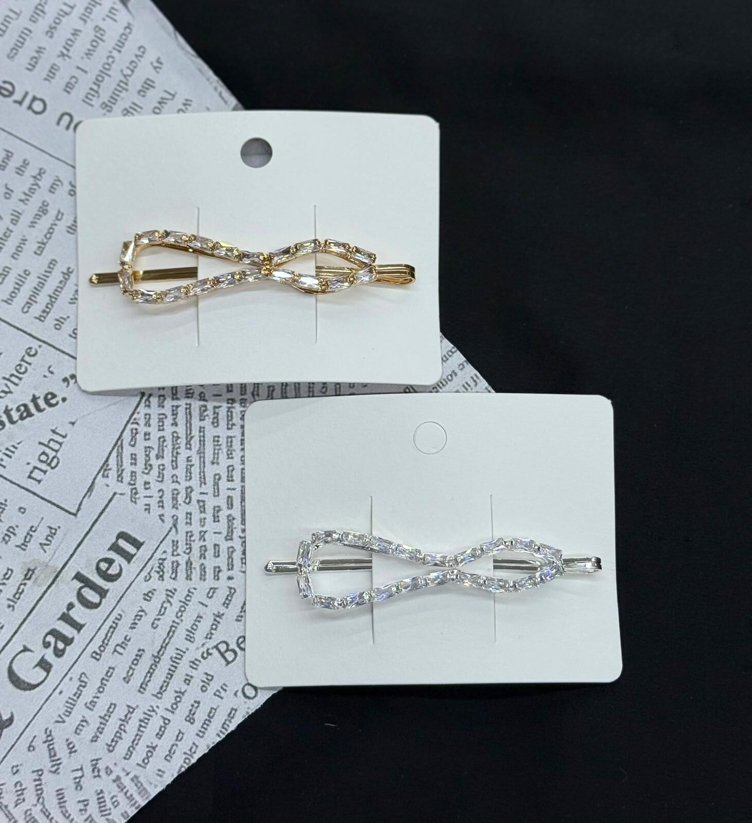 Metal Taşlı Tel Toka