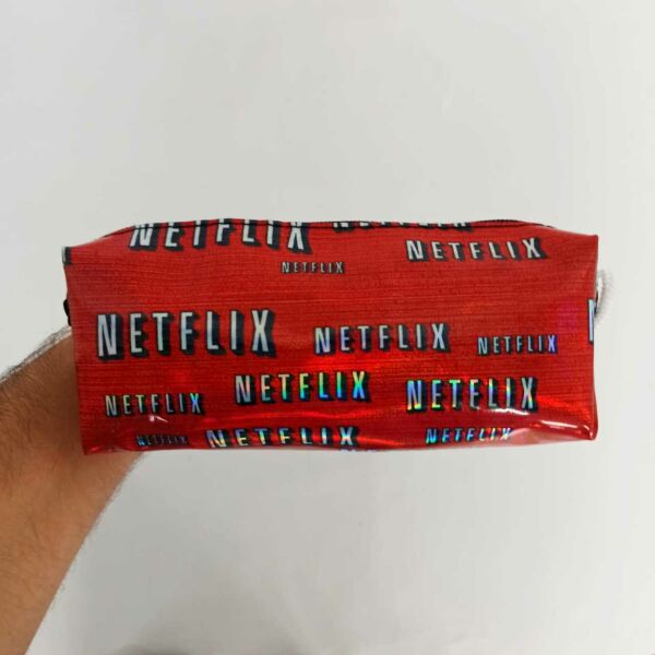 Netflix Baskılı Hologram Kalemlik Makyaj Çantası